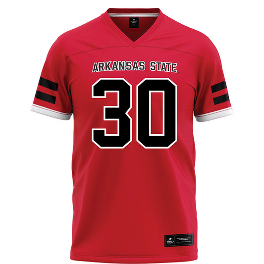Arkansas State - NCAA Football : Andrew Agapos - Red Football Jersey