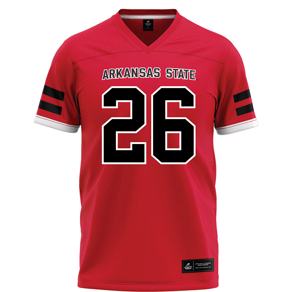 Arkansas State - NCAA Football : Kiandre Terry - Red Football Jersey