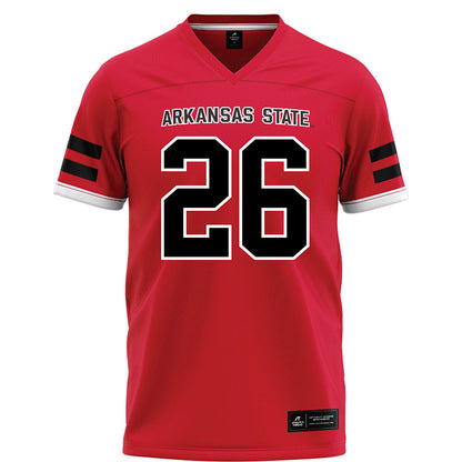 Arkansas State - NCAA Football : Kiandre Terry - Red Football Jersey