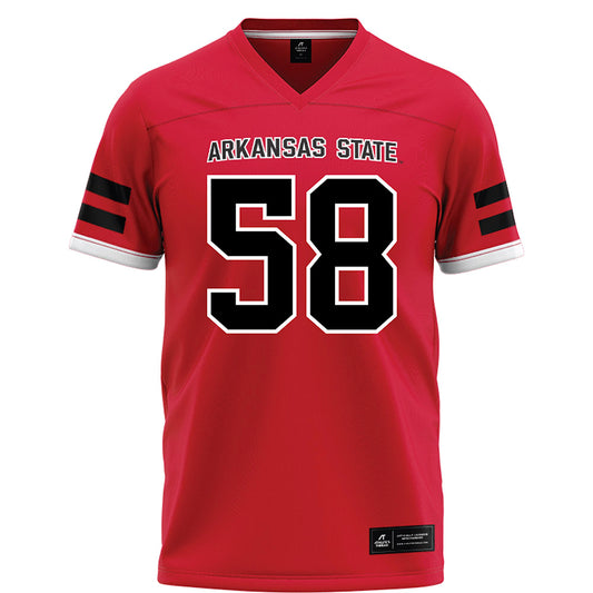 Arkansas State - NCAA Football : Cameron Ambrose - Red Football Jersey