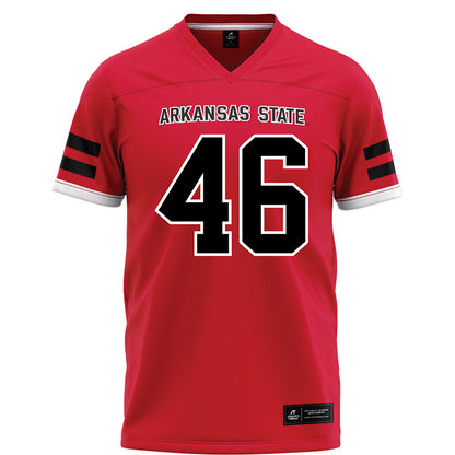 Arkansas State - NCAA Football : Nicholas Miller - Red Football Jersey-0