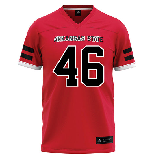 Arkansas State - NCAA Football : Nicholas Miller - Red Football Jersey-0