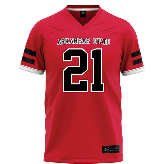 Arkansas State - NCAA Football : Zak Wallace - Red Football Jersey