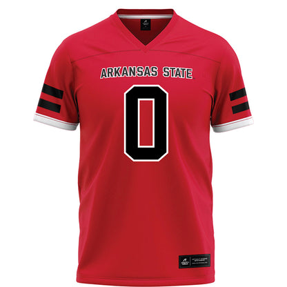 Arkansas State - NCAA Football : Trenton Yowe - Red Football Jersey-0