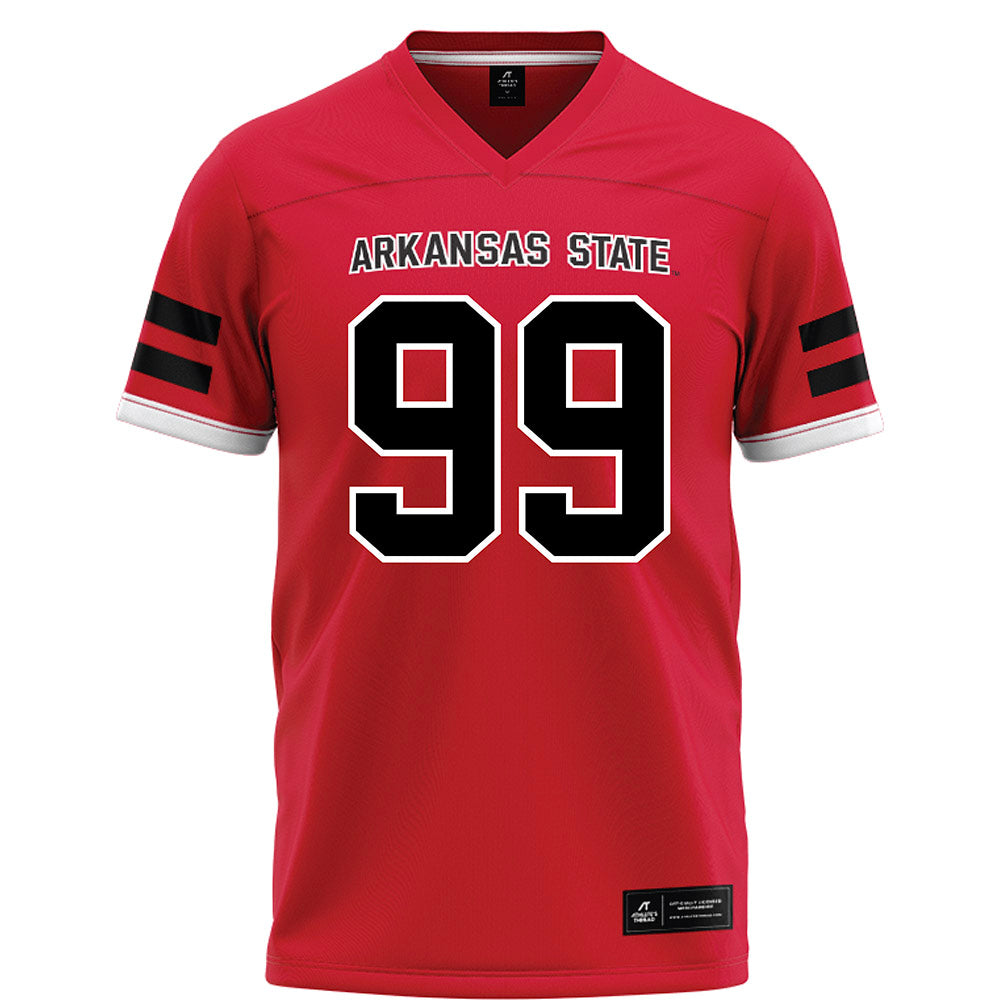 Arkansas State - NCAA Football : Quincy Wright - Red Football Jersey-0