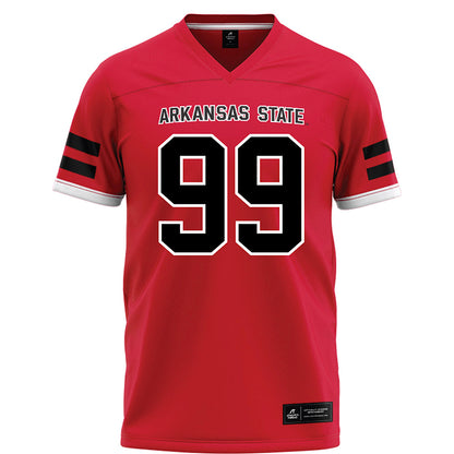 Arkansas State - NCAA Football : Quincy Wright - Red Football Jersey-0