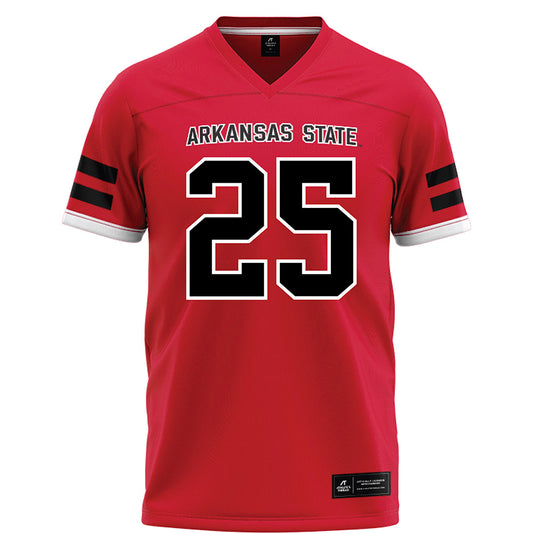 Arkansas State - NCAA Football : Clayton Amaya - Red Football Jersey-0