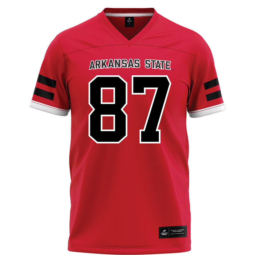 Arkansas State - NCAA Football : Tyler Little - Red Football Jersey