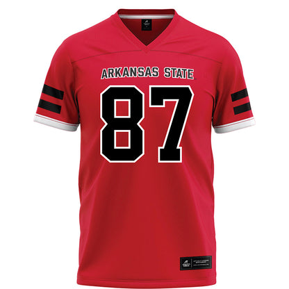 Arkansas State - NCAA Football : Tyler Little - Red Football Jersey