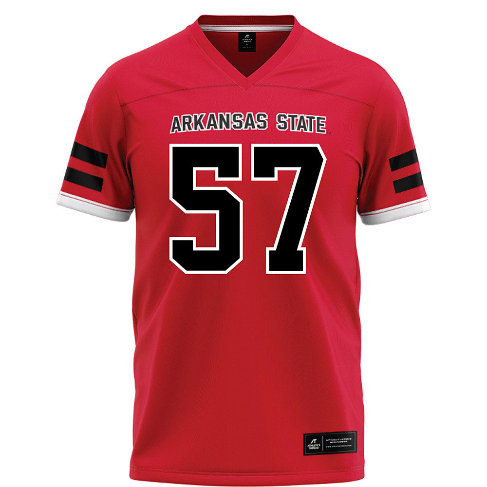 Arkansas State - NCAA Football : Dan’tay Ward - Red Football Jersey-0