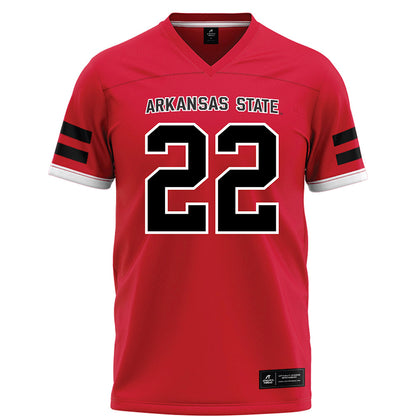 Arkansas State - NCAA Football : Nigel Nelson - Red Football Jersey-0