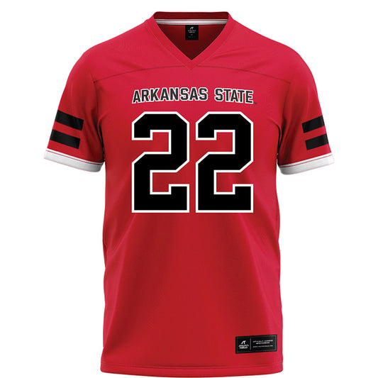 Arkansas State - NCAA Football : Nigel Nelson - Red Football Jersey-0