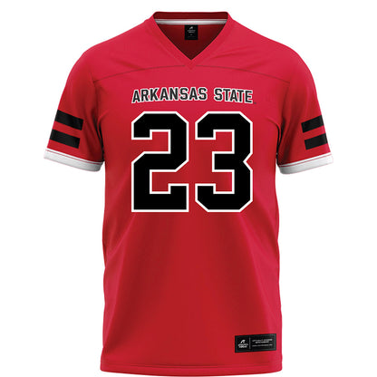 Arkansas State - NCAA Football : Cedric Franklin II - Red Football Jersey-0