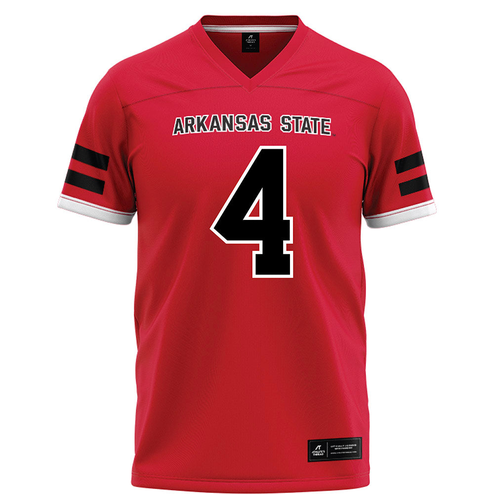 Arkansas State - NCAA Football : Bryan Whitehead II - Red Football Jersey-0