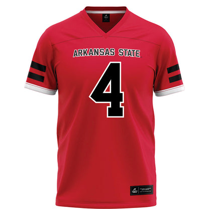Arkansas State - NCAA Football : Bryan Whitehead II - Red Football Jersey-0