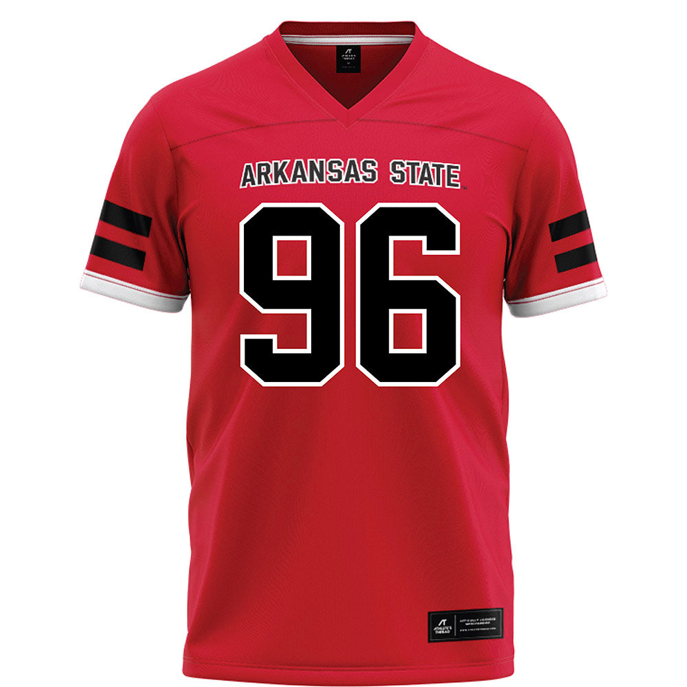 Arkansas State - NCAA Football : Ronnie Blossom - Red Football Jersey-0