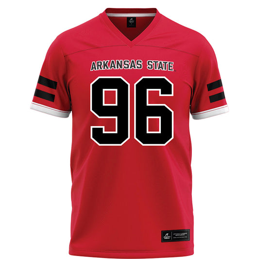 Arkansas State - NCAA Football : Ronnie Blossom - Red Football Jersey-0