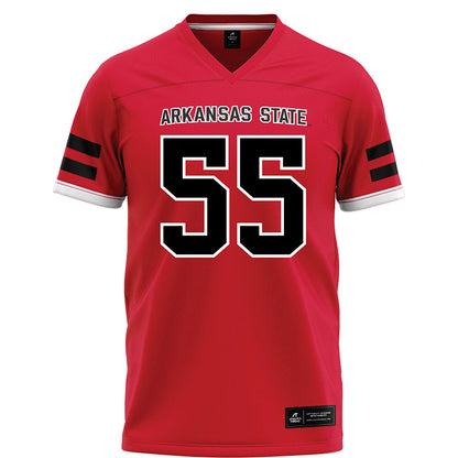 Arkansas State - NCAA Football : Aleric Watson - Red Football Jersey-0