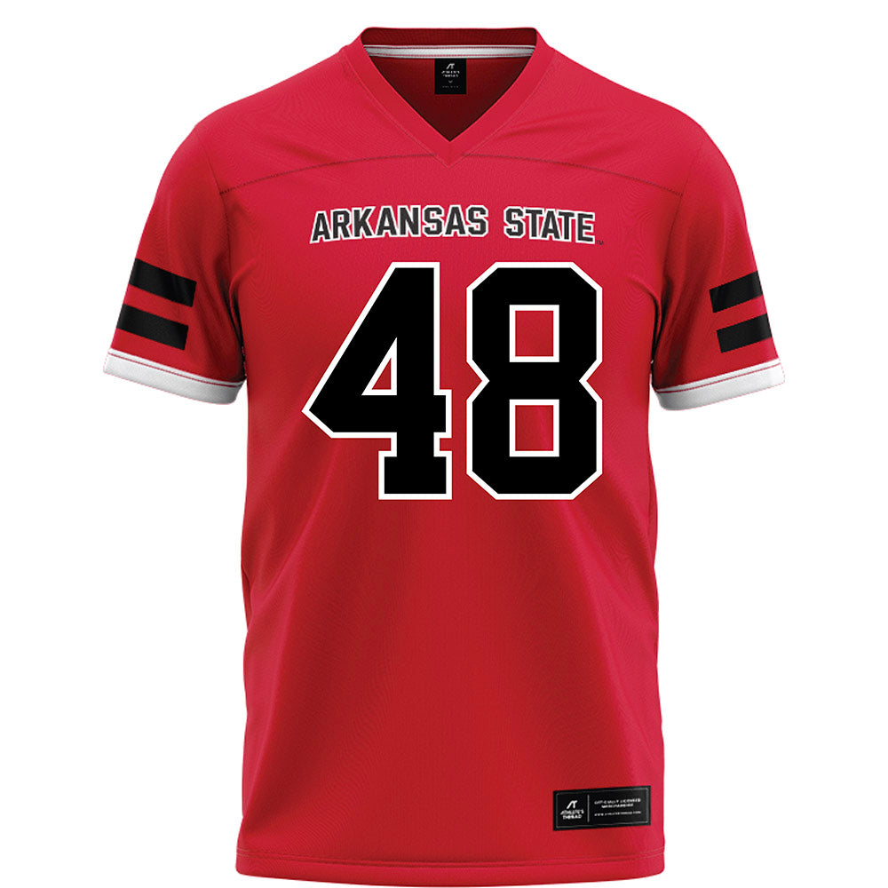 Arkansas State - NCAA Football : Ryan Isenhart - Red Football Jersey