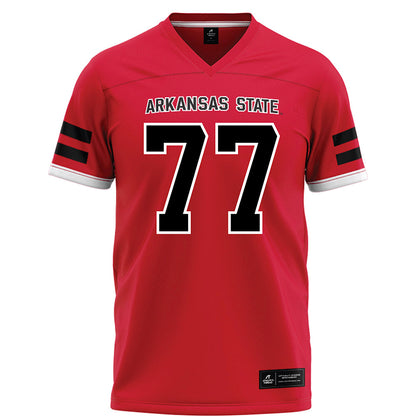 Arkansas State - NCAA Football : Makilan Thomas - Red Football Jersey