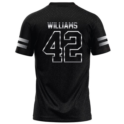 Arkansas State - NCAA Football : Shaun Williams - Melange Black Football Jersey-1