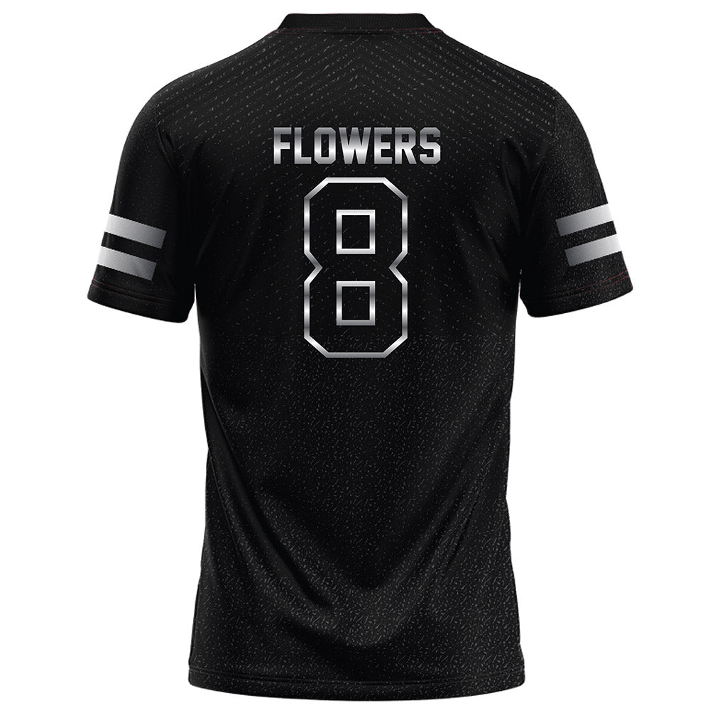 Arkansas State - NCAA Football : Josh Flowers - Melange Black Football Jersey