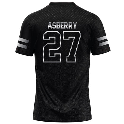 Arkansas State - NCAA Football : Noland Asberry - Melange Black Football Jersey-1