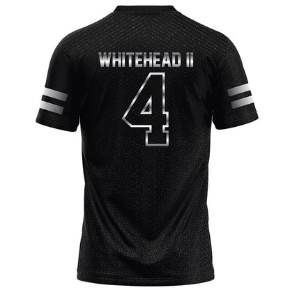 Arkansas State - NCAA Football : Bryan Whitehead II - Melange Black Football Jersey-1