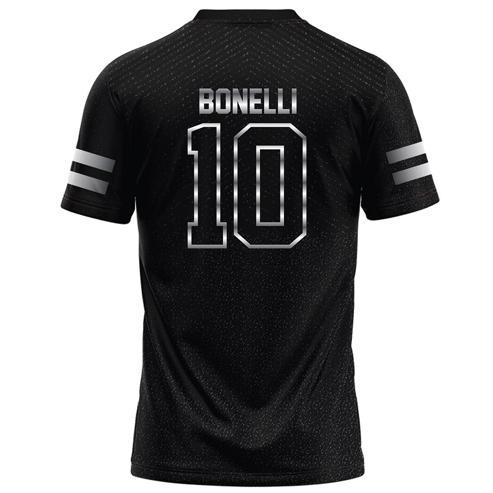 Arkansas State - NCAA Football : Jaylen Bonelli - Melange Black Football Jersey-1