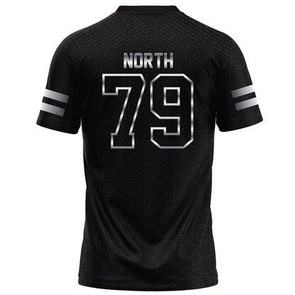 Arkansas State - NCAA Football : Baker North - Melange Black Football Jersey