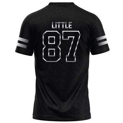 Arkansas State - NCAA Football : Tyler Little - Melange Black Football Jersey