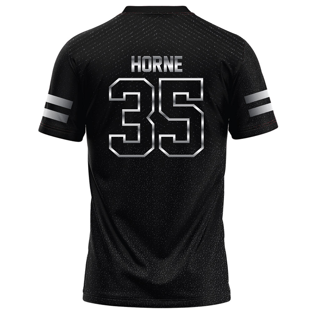 Arkansas State - NCAA Football : Jerry Horne - Melange Black Football Jersey-1