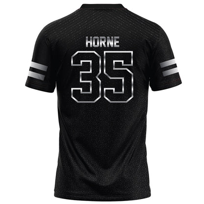 Arkansas State - NCAA Football : Jerry Horne - Melange Black Football Jersey-1