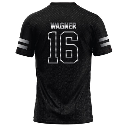 Arkansas State - NCAA Football : Bj Wagner - Melange Black Football Jersey-1