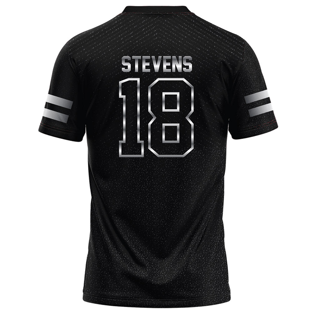 Arkansas State - NCAA Football : Romel Stevens - Melange Black Football Jersey-1