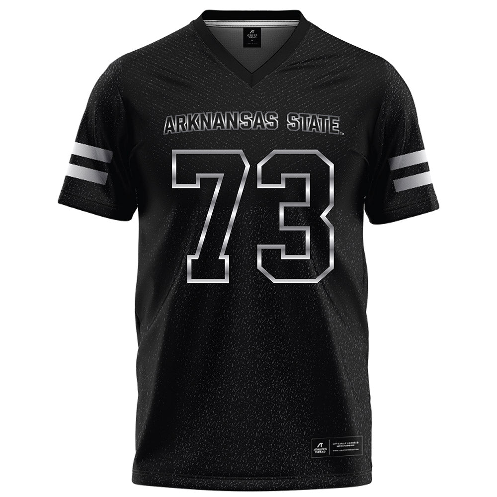 Arkansas State - NCAA Football : Kobe Williams - Melange Black Football Jersey-0