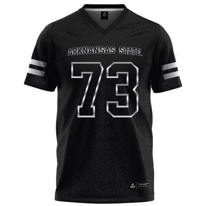 Arkansas State - NCAA Football : Kobe Williams - Melange Black Football Jersey-0