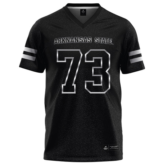 Arkansas State - NCAA Football : Kobe Williams - Melange Black Football Jersey-0