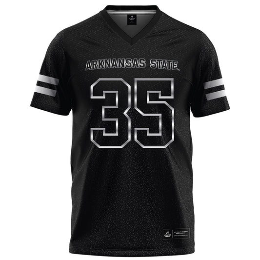 Arkansas State - NCAA Football : Jerry Horne - Melange Black Football Jersey-0