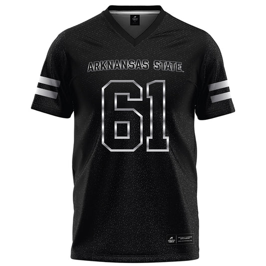Arkansas State - NCAA Football : Adam Hickerson - Melange Black Football Jersey-0