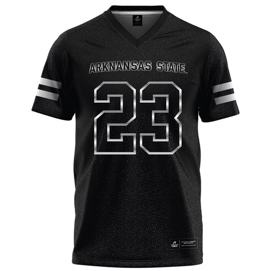 Arkansas State - NCAA Football : Caleb Donaldson - Melange Black Football Jersey-0