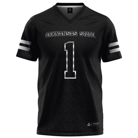 Arkansas State - NCAA Football : Jaylen Raynor - Melange Black Football Jersey