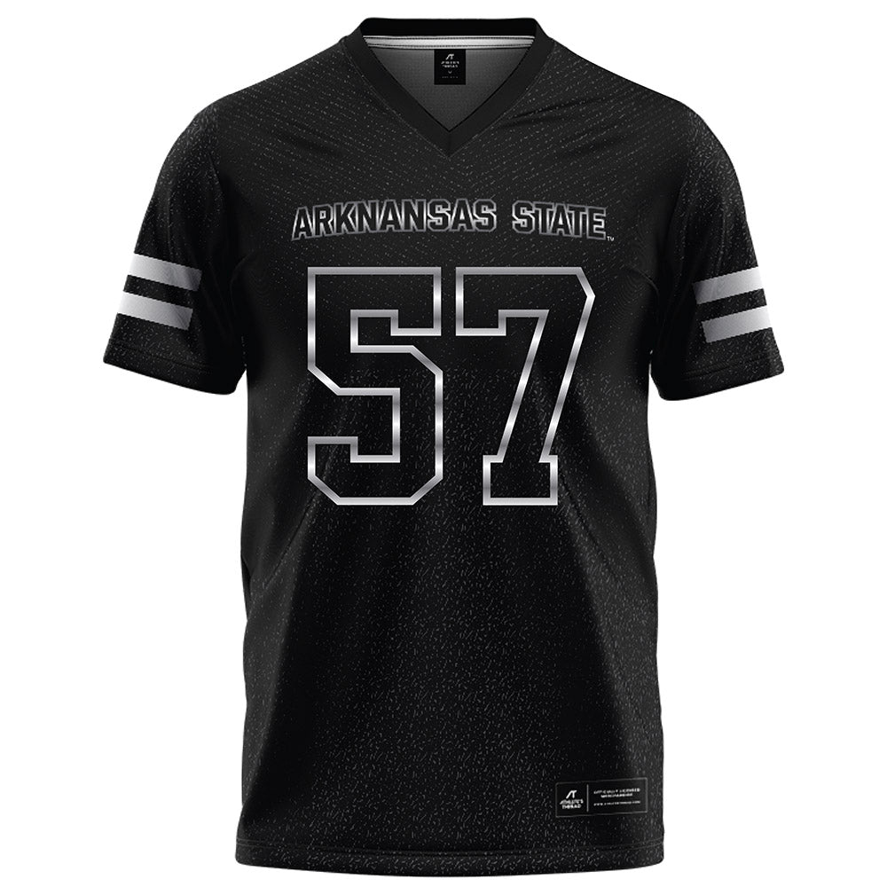 Arkansas State - NCAA Football : Dan’tay Ward - Melange Black Football Jersey-0