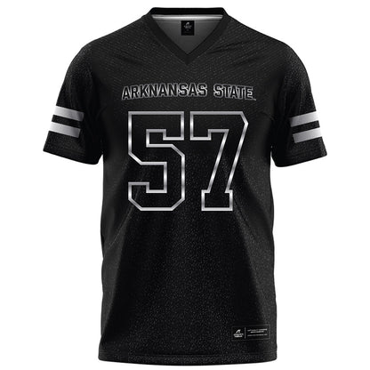 Arkansas State - NCAA Football : Dan’tay Ward - Melange Black Football Jersey-0