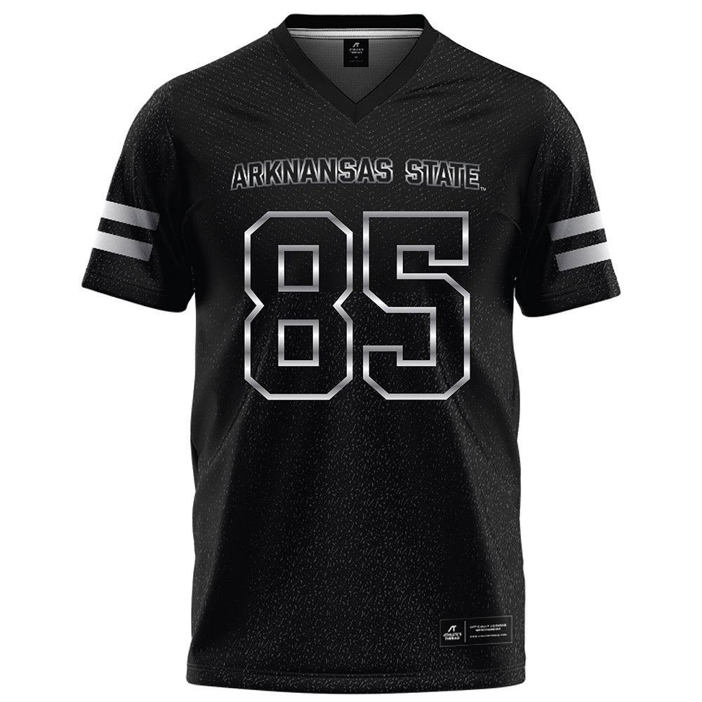 Arkansas State - NCAA Football : Tj Starks - Melange Black Football Jersey