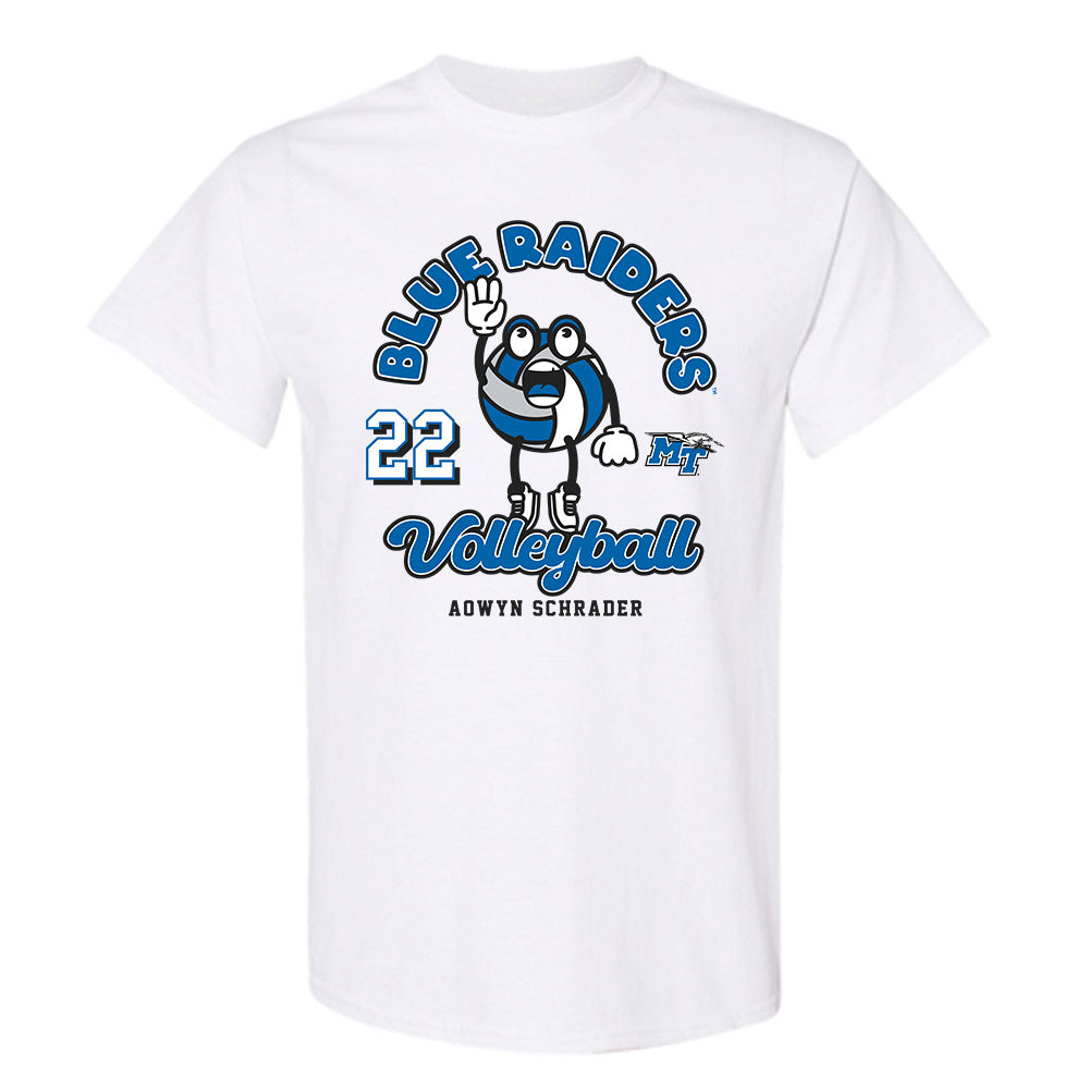 MTSU - NCAA Women's Volleyball : Aowyn Schrader - Fashion Shersey T-Shirt-0