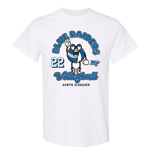 MTSU - NCAA Women's Volleyball : Aowyn Schrader - Fashion Shersey T-Shirt-0