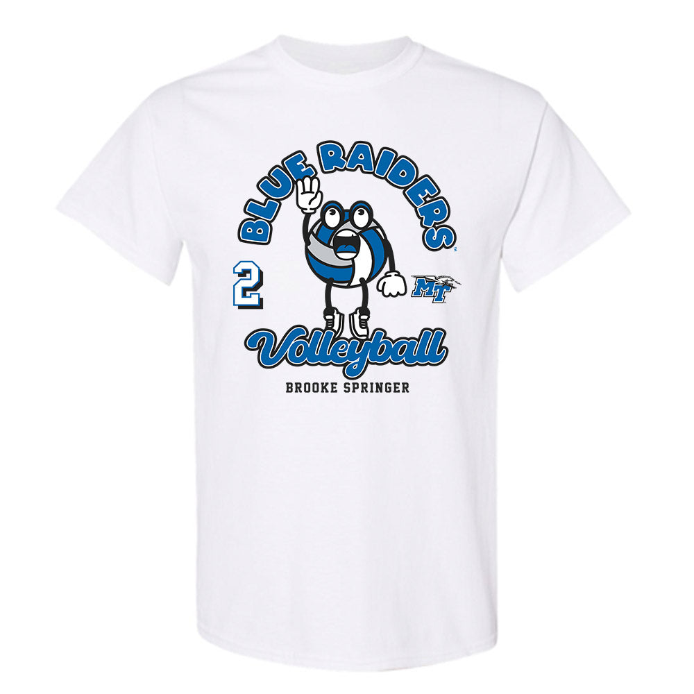 MTSU - NCAA Women's Volleyball : Brooke Springer - Fashion Shersey T-Shirt