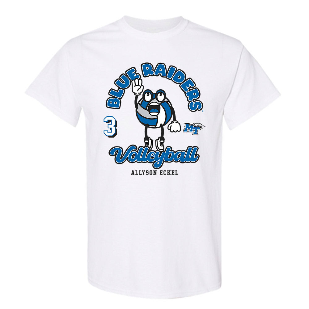 MTSU - NCAA Women's Volleyball : Allyson Eckel - Fashion Shersey T-Shirt