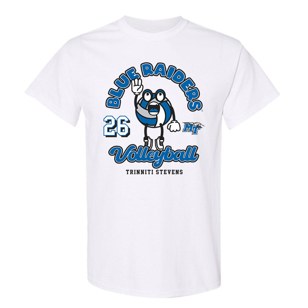 MTSU - NCAA Women's Volleyball : Trinniti Stevens - Fashion Shersey T-Shirt-0
